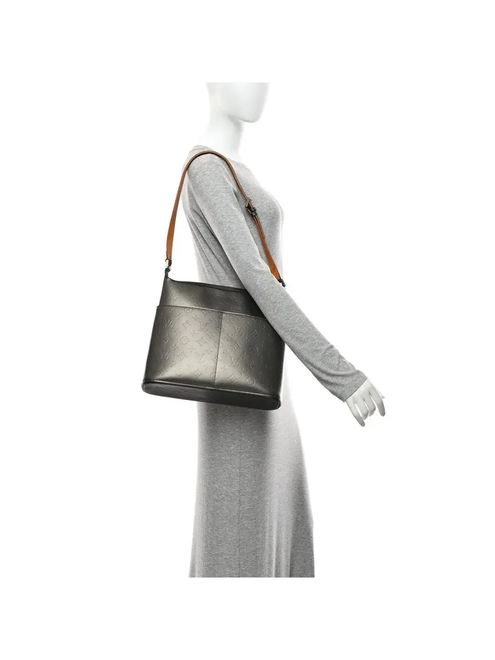 Louis Vuitton Mat Sutter Tote Black #329532L79B